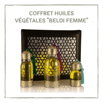 Coffret huiles végétales "Beldi Femme"