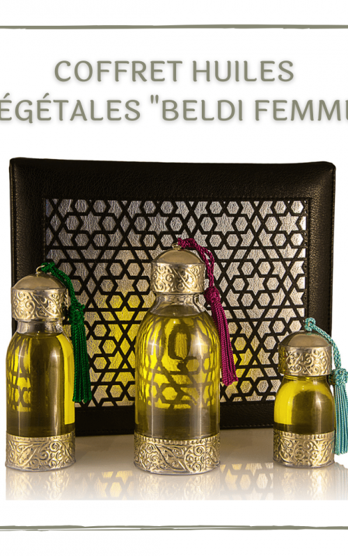 Coffret huiles végétales "Beldi Femme"